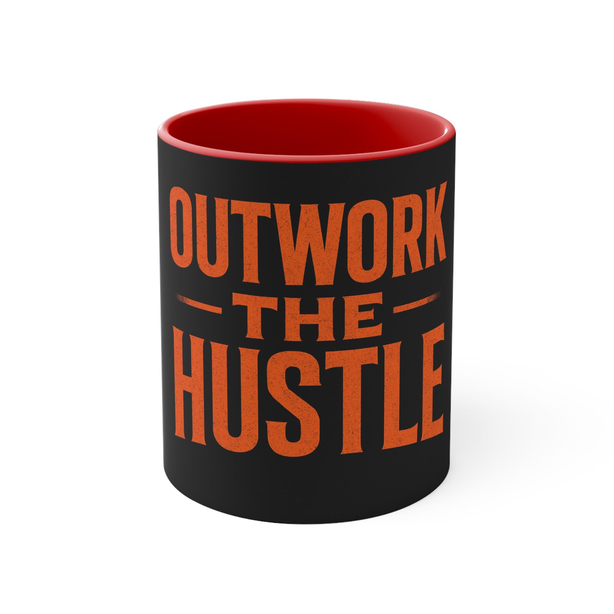 Outwork The Hustle Motivational Mug