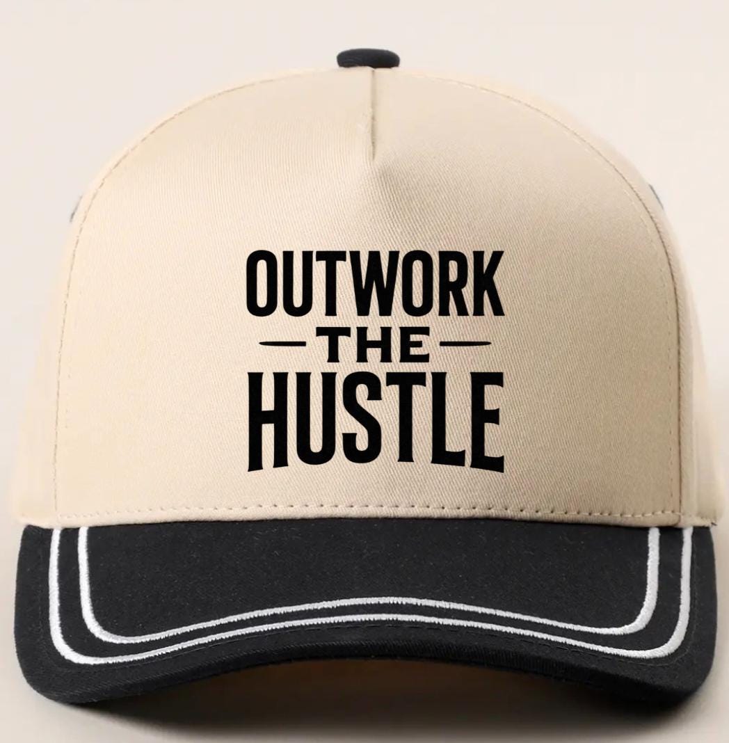 Outwork The Hustle Trucker Hat