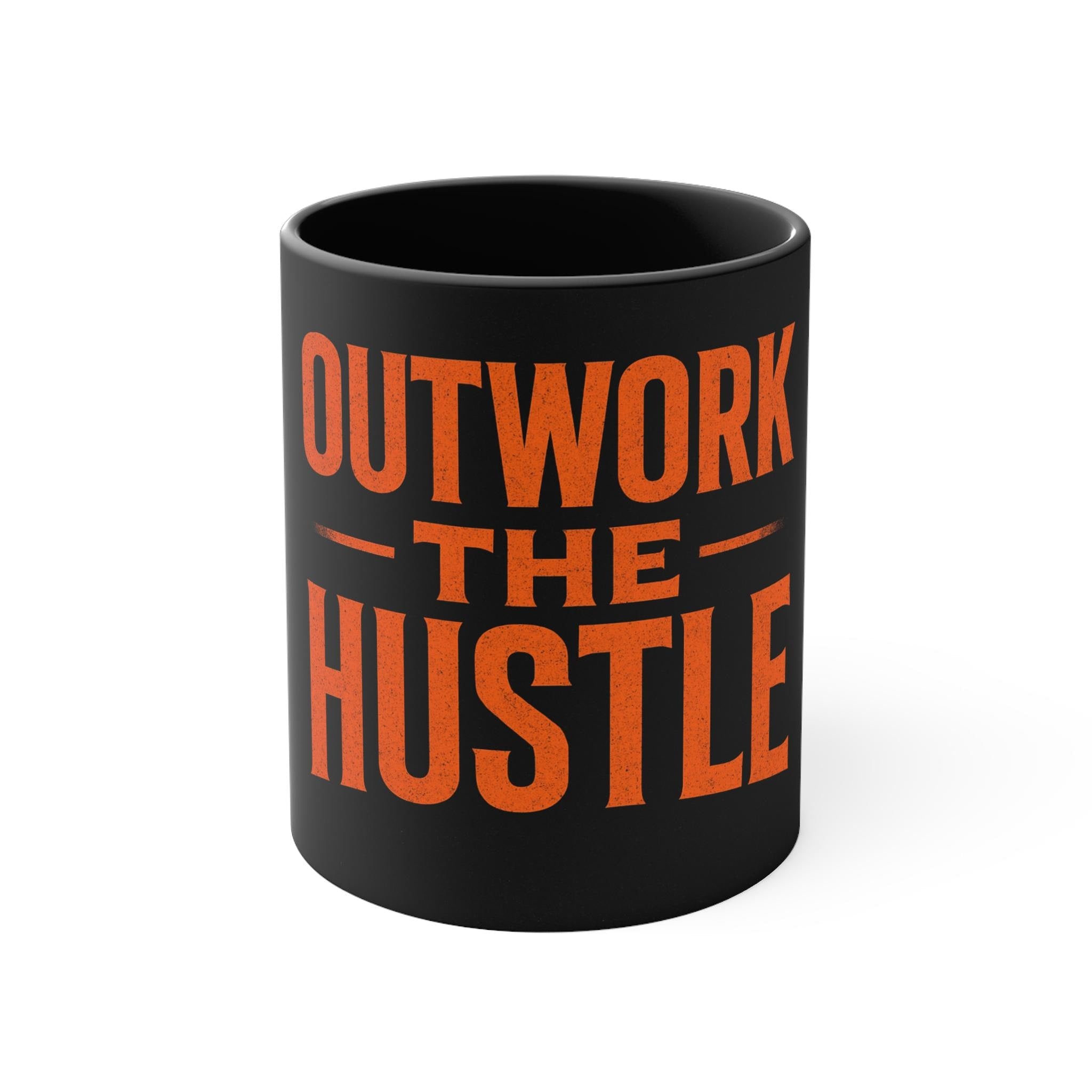 Outwork The Hustle Motivational Mug