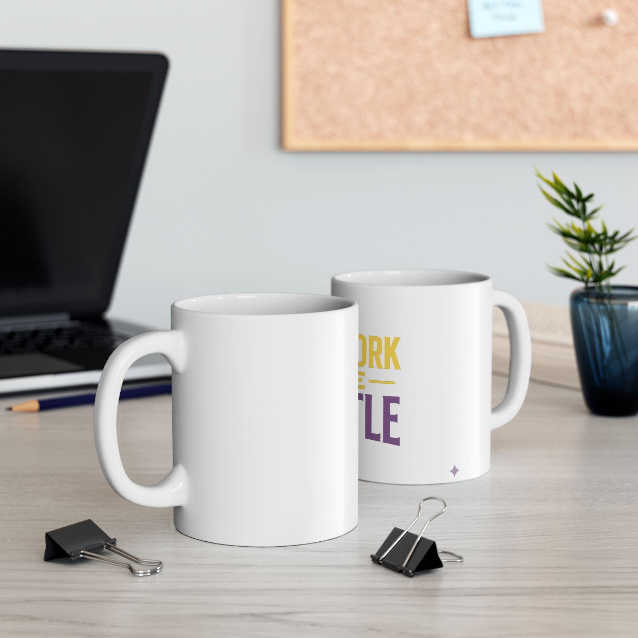 Outwork The Hustle Motivational Mug
